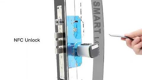 Smart Cylinder with TTlock Tuya Bluetooth Adjustable Electronic Password Card Key Smart Lock