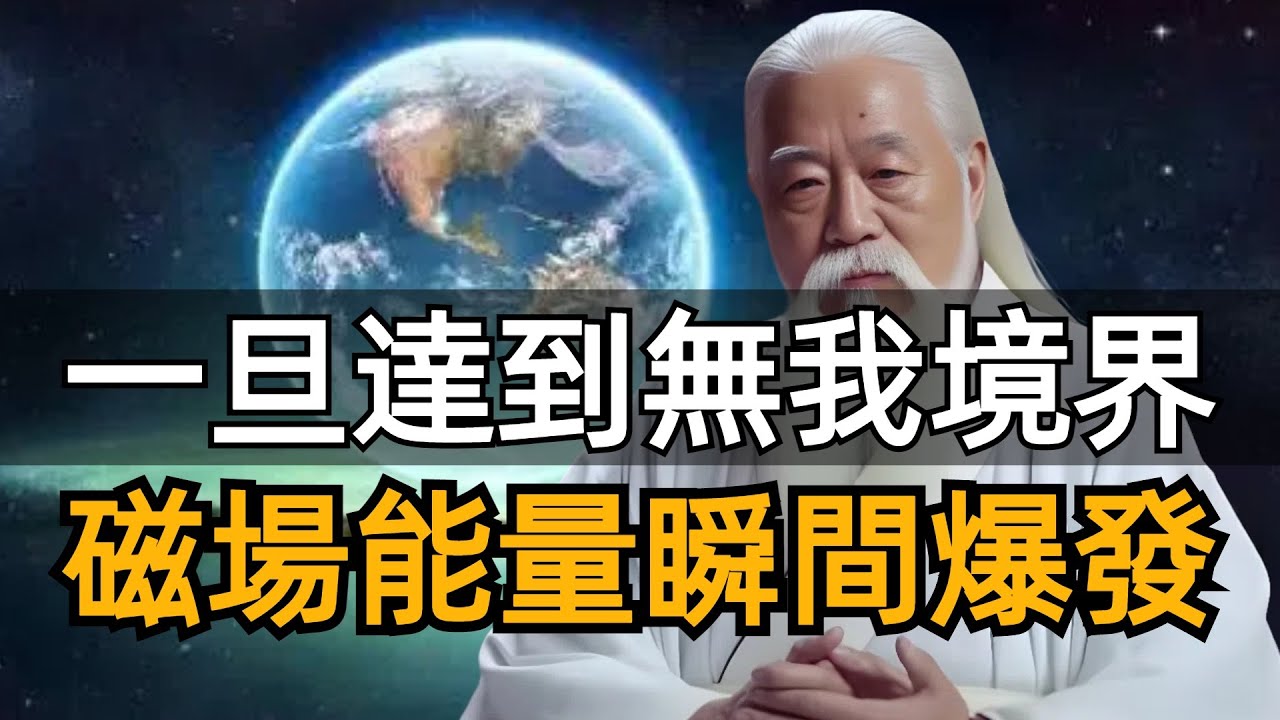 人一旦達到無我境界，你的磁場能量瞬間爆發，能量源源不斷#zen #禪修