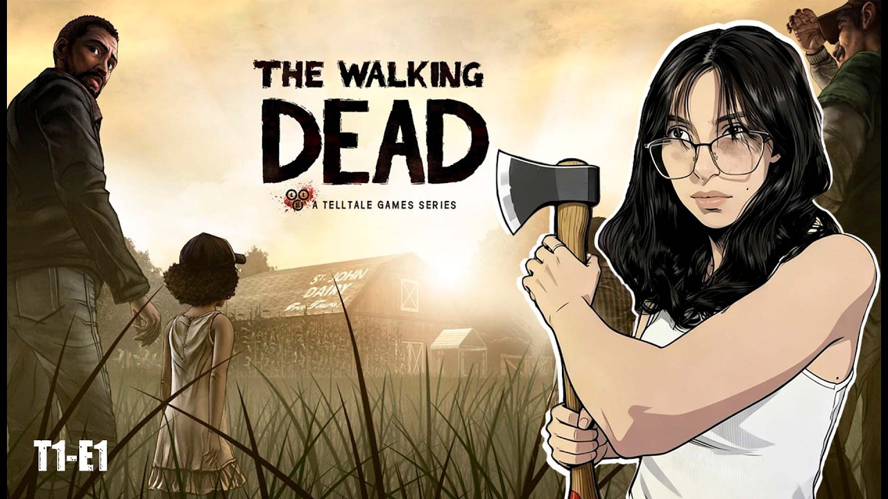 JUGUE TWD POR PRIMERA VEZ 😮 | The walking dead [Temp1 - Ep1]🧟‍♀️