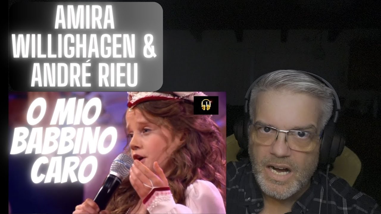 Amira Willighagen & André Rieu - O mio babbino caro - Реакция - Это сразит вас наповал.