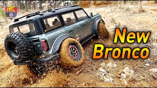 1/8 RC car : YK4083 New Ford Bronco | Valley Rock Climbing Adventure | Off-road Driving #9