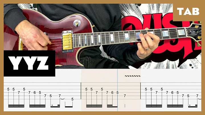 YYZ Guitar version - Guitar performance video thumbnail