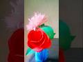 Beutiful paper  vase how to make at home esy paper craft #trending #shorts #diy #art #viralvideo