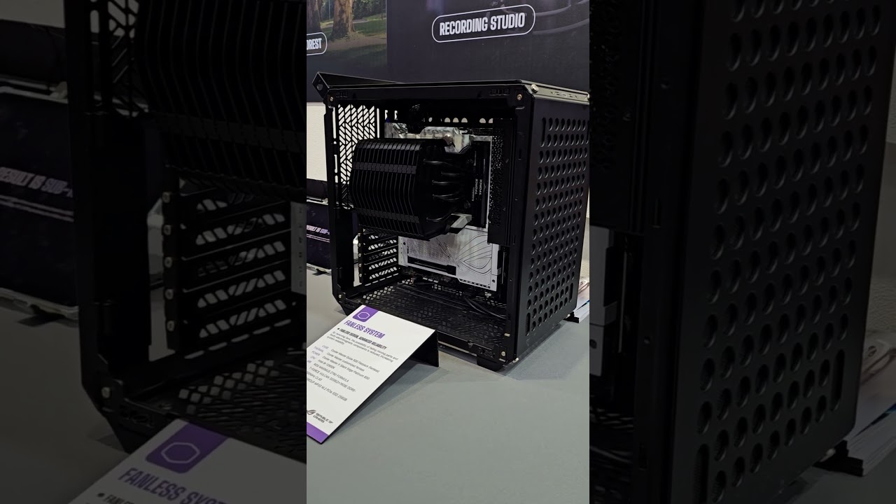 ซิงค์คอมไม่ต้องมีพัดลมก็เอา i9 ไหว ! #extremeit #computex2024 #coolermaster