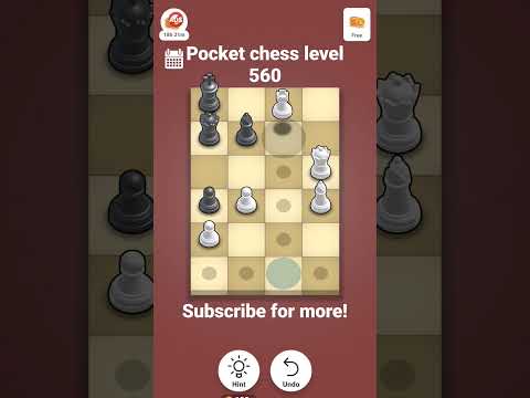 Pocket chess level 560! #pocketchess