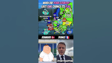 When Did Your Country Last Time Change Its Flag 🏳️ #mapping #map #shorts #popular #fyp