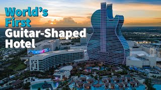 WORLDS FIRST GUITAR SHAPED HOTEL - Seminole Hard Rock Hotel & Casino’s