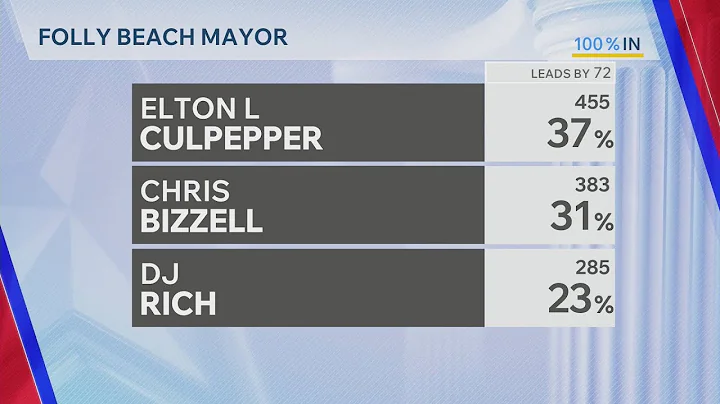 Folly Beach mayoral race heads to runoff