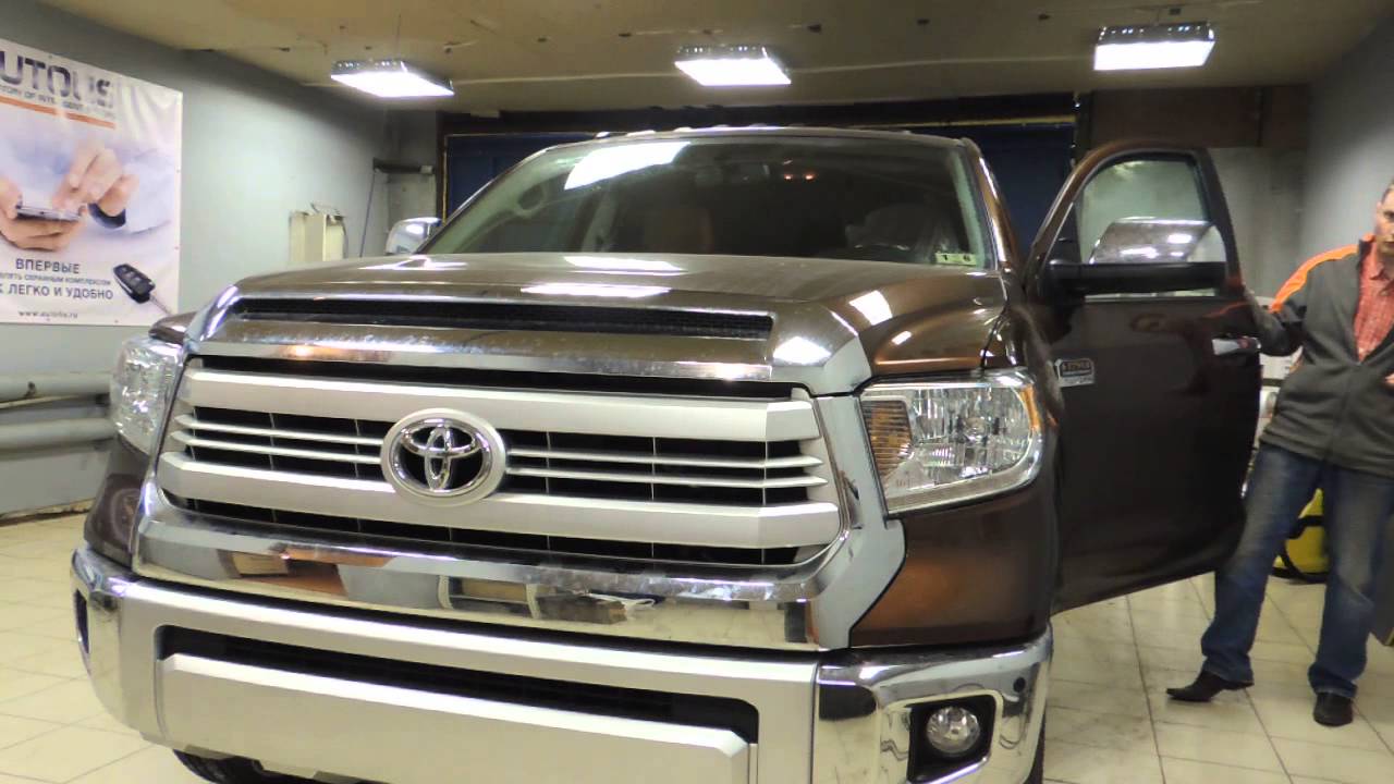 Toyota Tundra + AUTOLIS Mobile + блокировка штатного радиоканала ...