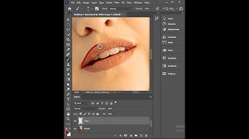 Add Realistic lipstick color | easy photoshop tutorial