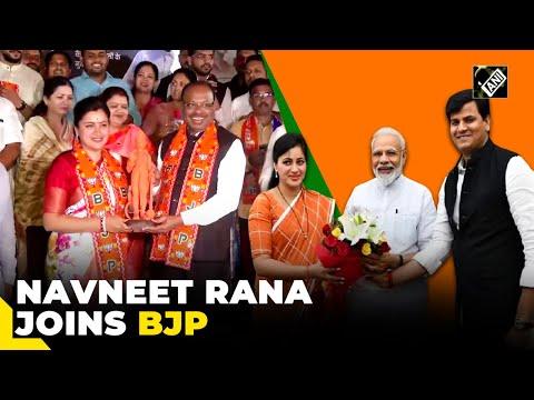 Lok Sabha Elections 2024: Navneet Rana joins BJP, will contest from Amravati