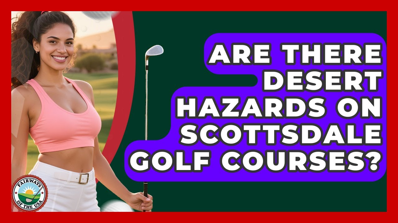 Are There Desert Hazards On Scottsdale Golf Courses? - Fairways of the USA