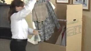 How to Professionally Pack Hanging Clothes in your Closet When you Move - Highland Moving & Storage by Highland Moving & Storage 241 views 8 years ago 1 minute, 20 seconds