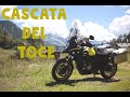 Cascata del Toce con la SUZUKI V-STROM650