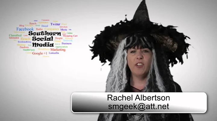 Rachel Albertson w/ Southern Social Media at Syndi...