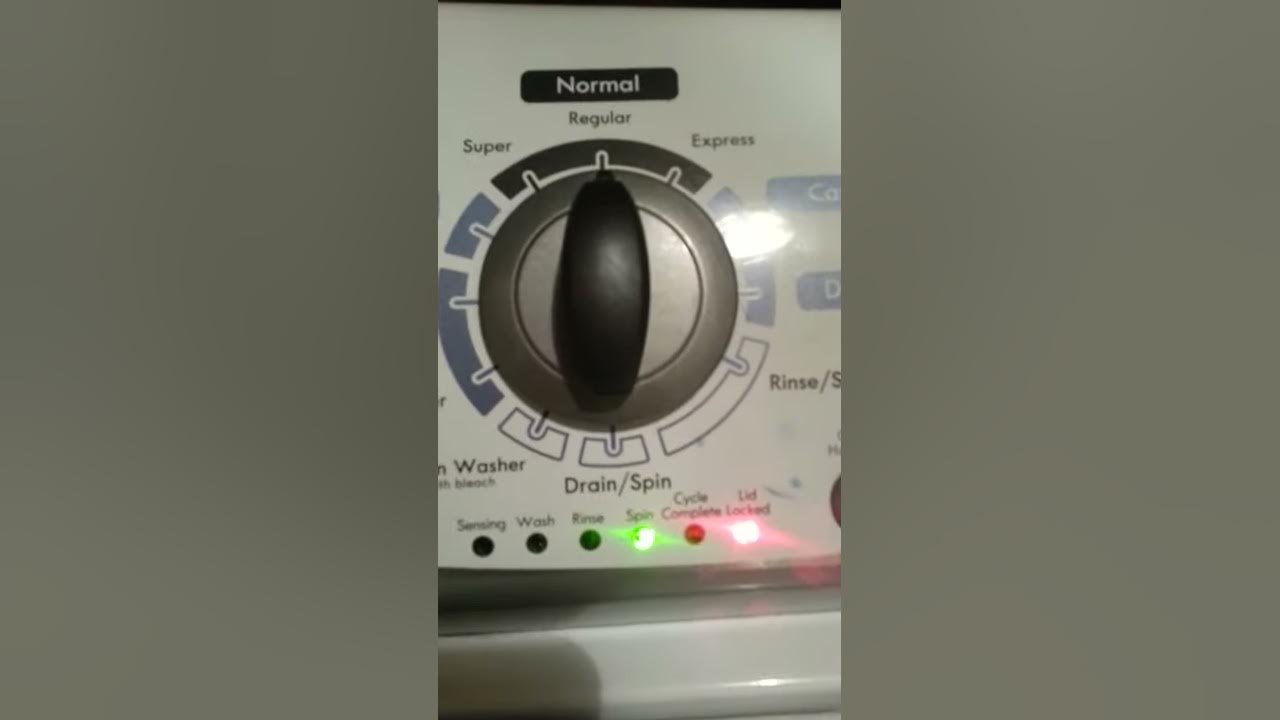 Kenmore Washer Top Loading HE Model 2130 - YouTube