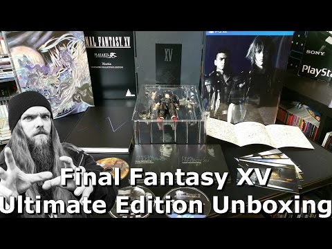 Video: Square Enix Lover Mer Final Fantasy 15 Ultimate Collector's Edition-lager