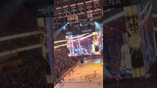 Pittsburgh Penguins getting ready to come out onto the ice against Philadelphia Flyers for game 2