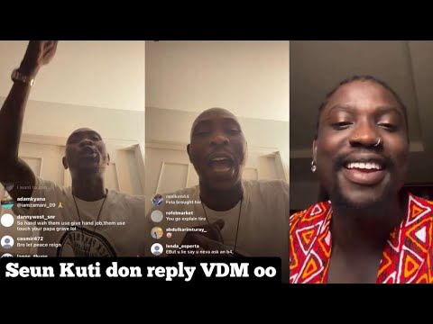 Seun Kuti Reply Verydarkman after VDM Expose him for Begging VDM to join M.O.P Party