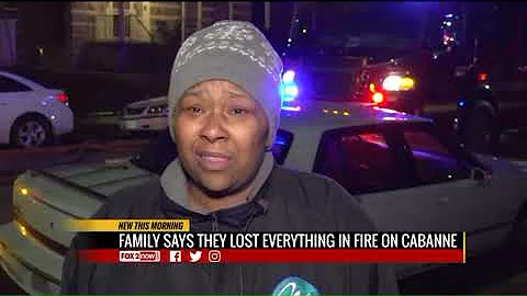 Family loses everything in post-outage house fire