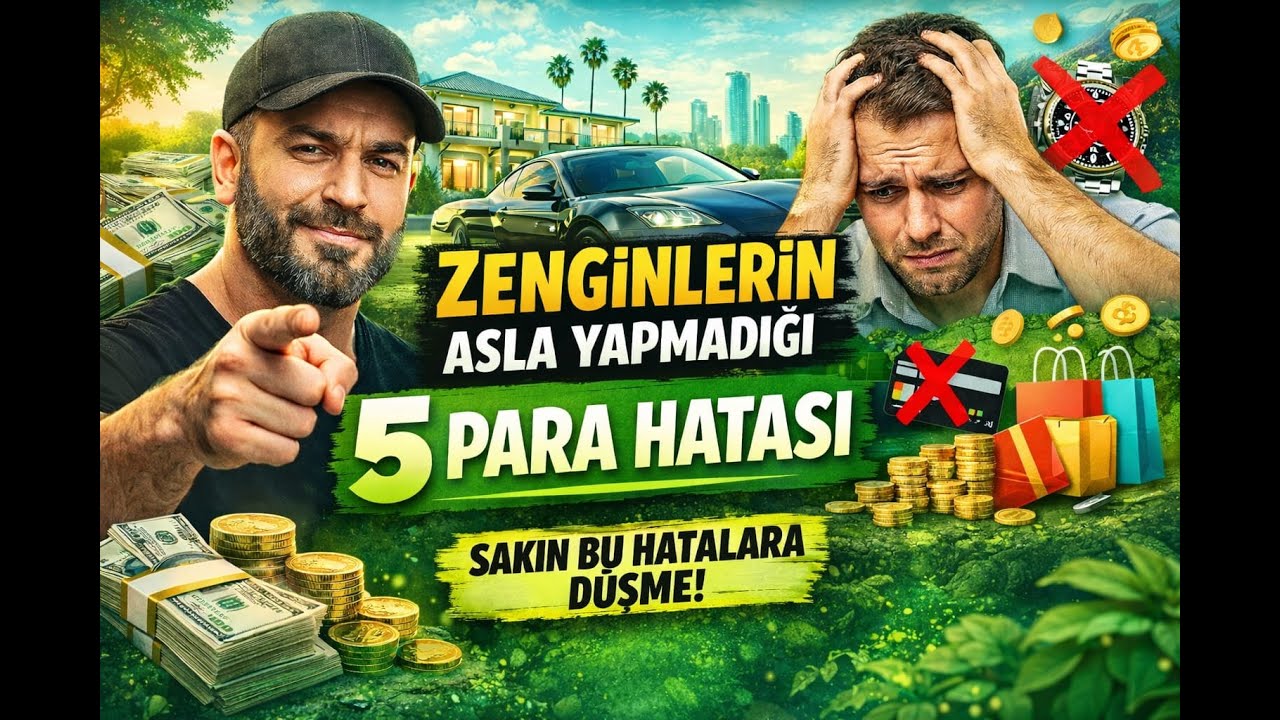 🎥 Zenginlerin Asla Yapmadığı 5 Para Hatası