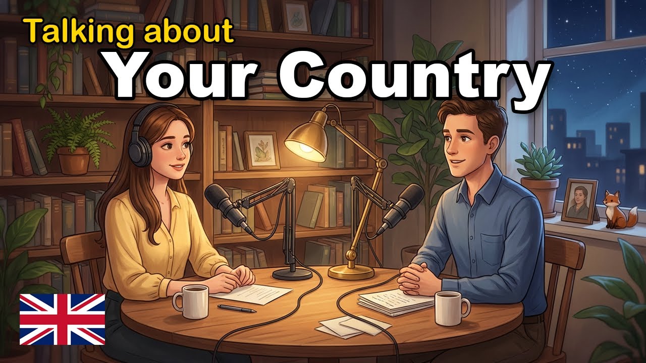 How to Talk About Your Country in English | Easy English Conversation ...