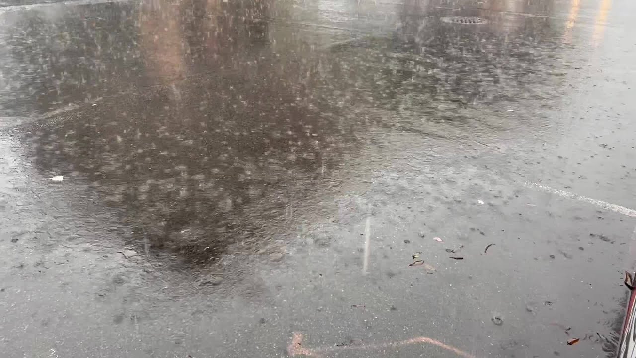 Heavy rain in SF Tuesday - YouTube