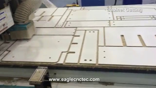 pneumatic tool changer nesting cnc router cutting cabinet with software