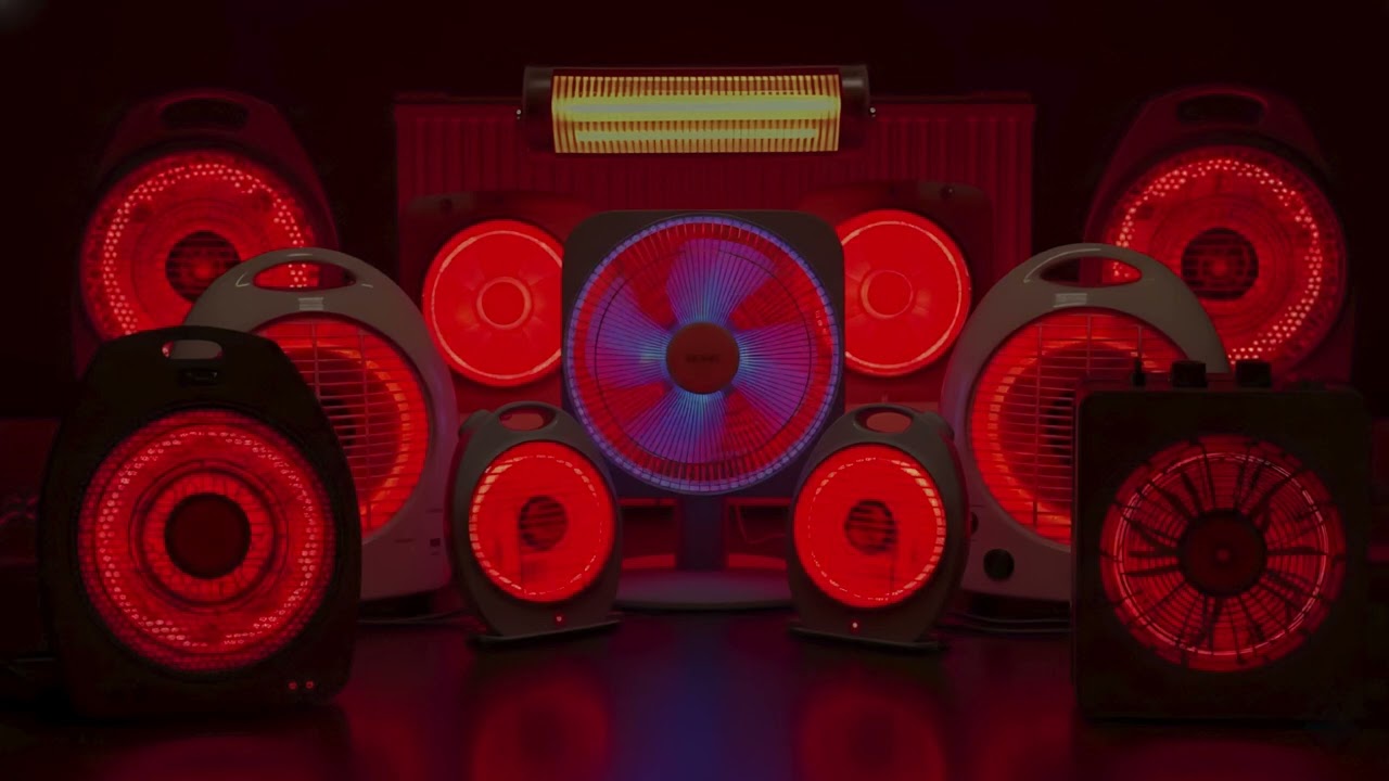 11 COZY Fan Heater Sounds with Warm Tube Noise to Fall Asleep Without Effort | 528 Hz Healing Calm