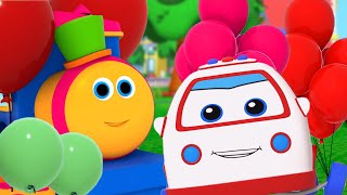 Balloon Race Fun Song & Cartoon Video for Kids