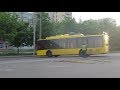 Разворот троллейбуса г. Сумы 11.05.2016