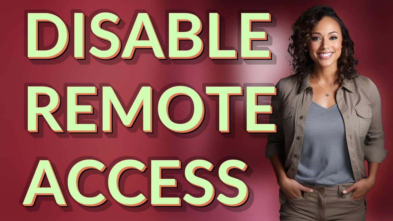 Remove Remote Access How Do You Disable Remote Access on Linksys Routers? - YouTube