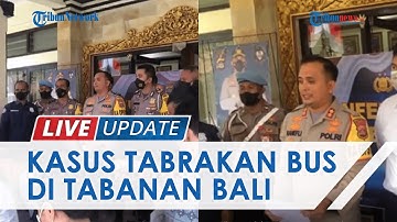 Sopir Bus Maut di Baturiti Tabanan Bali Ditetapkan Jadi Tersangka, Diduga Kendaraan Hilang Kendali