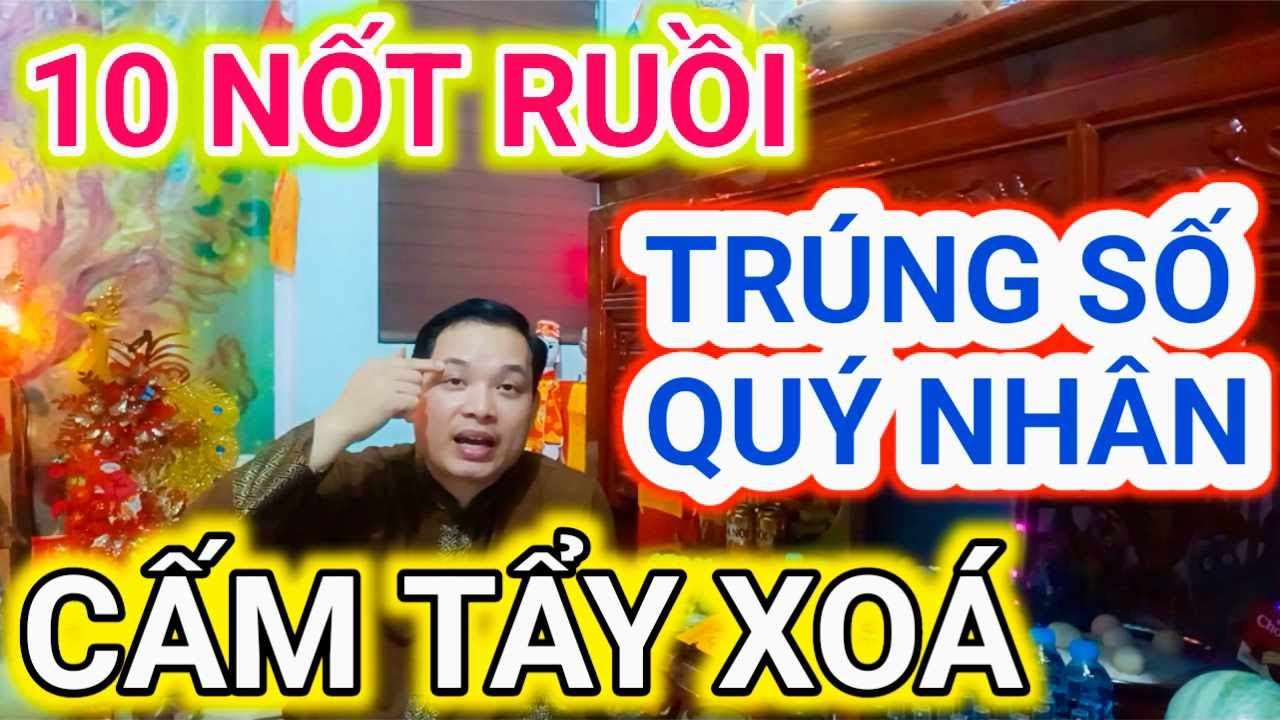10 Nốt Ruồi QUÝ NHÂN Giàu SANG Phú QUÝ/ Xem Bói Nốt Ruồi| Cậu Thành Tử Vi (0916.188.251)