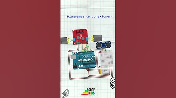 Robot evasor de obstáculos / Sensor HC-SR04 y Arduino #códigorápido #robótica #stemchallenge