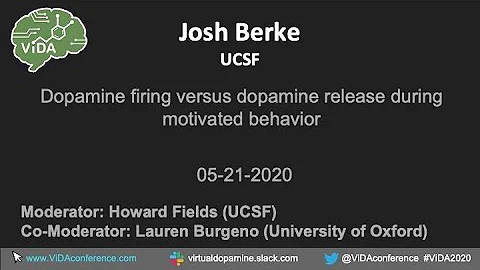 Josh Berke - Dopamine firing versus dopamine relea...