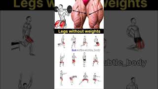 Legs exercises without weight #workout #motivation #fitness #advancedabworkout #reels #shorts #new