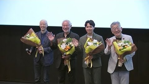 河とともに生きる姿を描く　中原 丈雄さん主演の映画『囁きの河』熊本市で先行上映開始 (25/06/27 18:00)