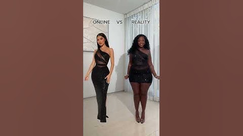 Online vs Reality: DRESSES 👗⁠