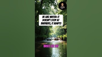 Be Like Water: Finding Resilience in Life