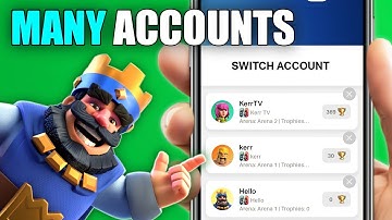 How to Login/Play MULTIPLE ACCOUNTS on Clash Royale in One Device (2025)