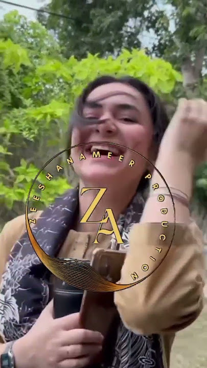 Yumna Zadi on set of Qarz e Jan #qarzejan #yumnazaidi #humtv #trendingshorts #trending