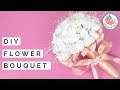 Wedding Bouquet Tutorial - How to Make DIY Flower Bouquet for Weddings & Spring - Real/Fake Flowers