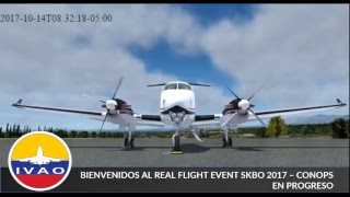 Real Flight Event SKBO - Public Demonstration Event 2017
