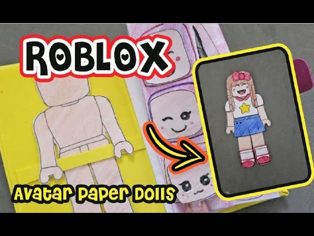 TRANSFORMEI EM PAPER SQUISHY O MEU AVATAR DO ROBLOX, NOW UNITED