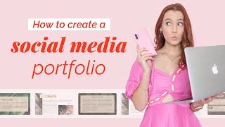 How to Create a Social Media Manager &amp; UGC Portfolio