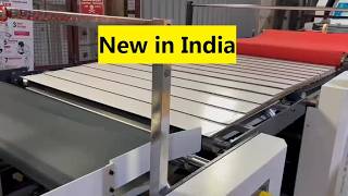 5ply flute laminator with stacker installed in India