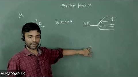 Atomic Physics Lecture 10