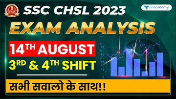SSC CHSL 2023 I CHSL Exam Analysis I 14th Aug 3rd & 4th Shift I ALL SUBJECTS I Rambabu Mishra #ssc