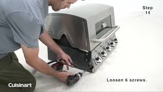 How to: ASSEMBLE Cuisinart 5 Burner Gas Grill | GAS2556AS / AF